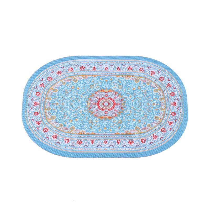 Wholesale 1:12 Miniature Dollhouse Oval Carpet